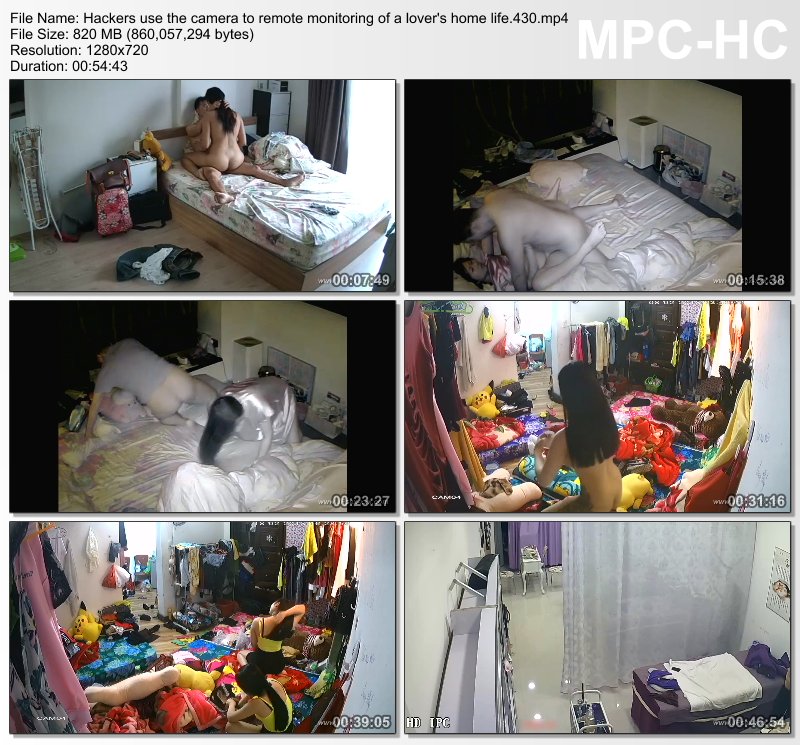 Hackers use the camera to remote monitoring of a lover's home life.430